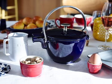 ストウブ ティーポット 鋳鉄 ラウンド 1.15 L - Dark blue - STAUB | ストウブ