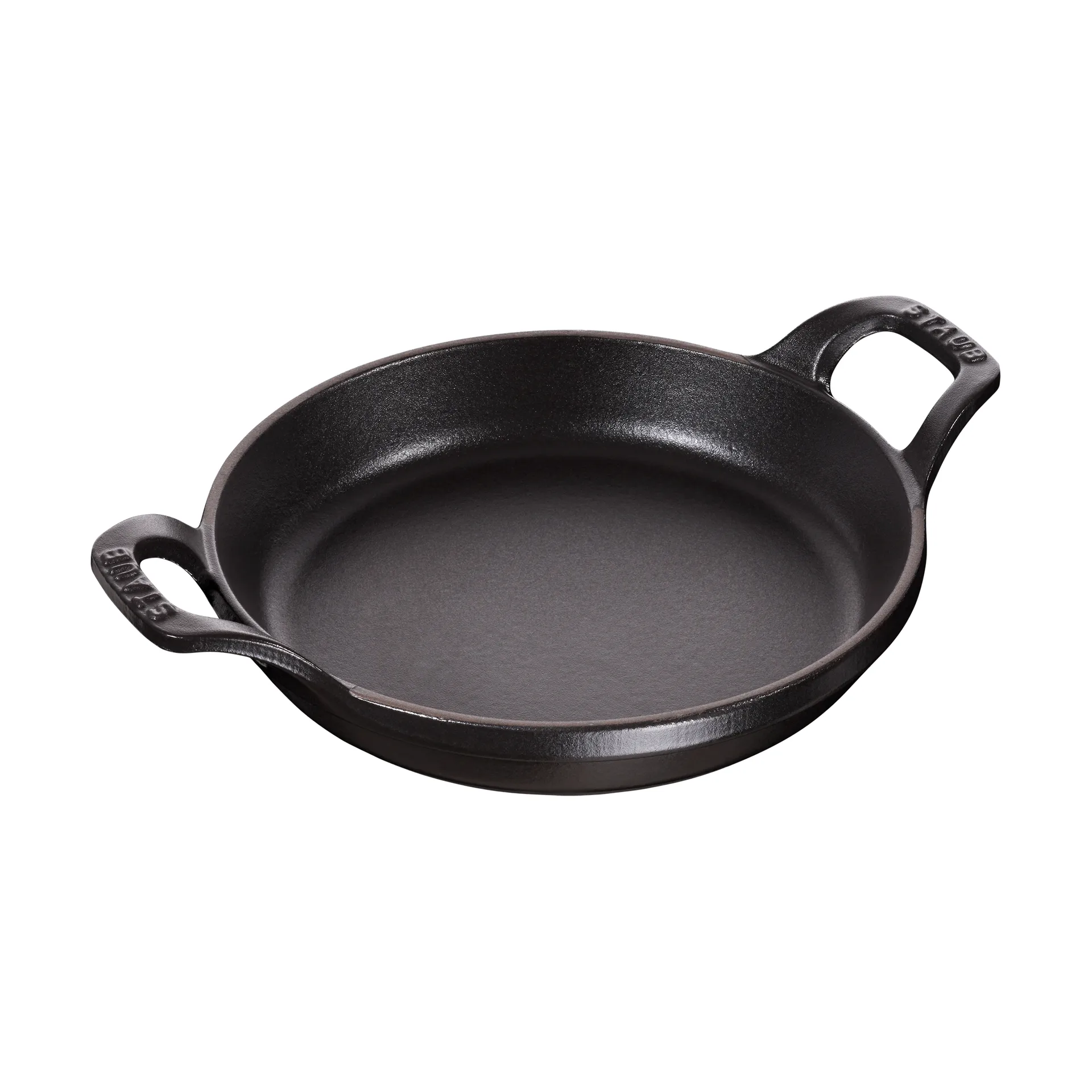 ストウブ ラウンドオーブン皿 鋳鉄 Ø12 cm, Black STAUB | ストウブ