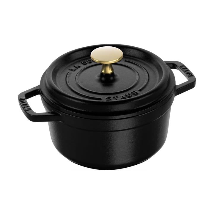 ストウブ ラウンドココット 鋳鉄 1.2 L - Black - STAUB | ストウブ