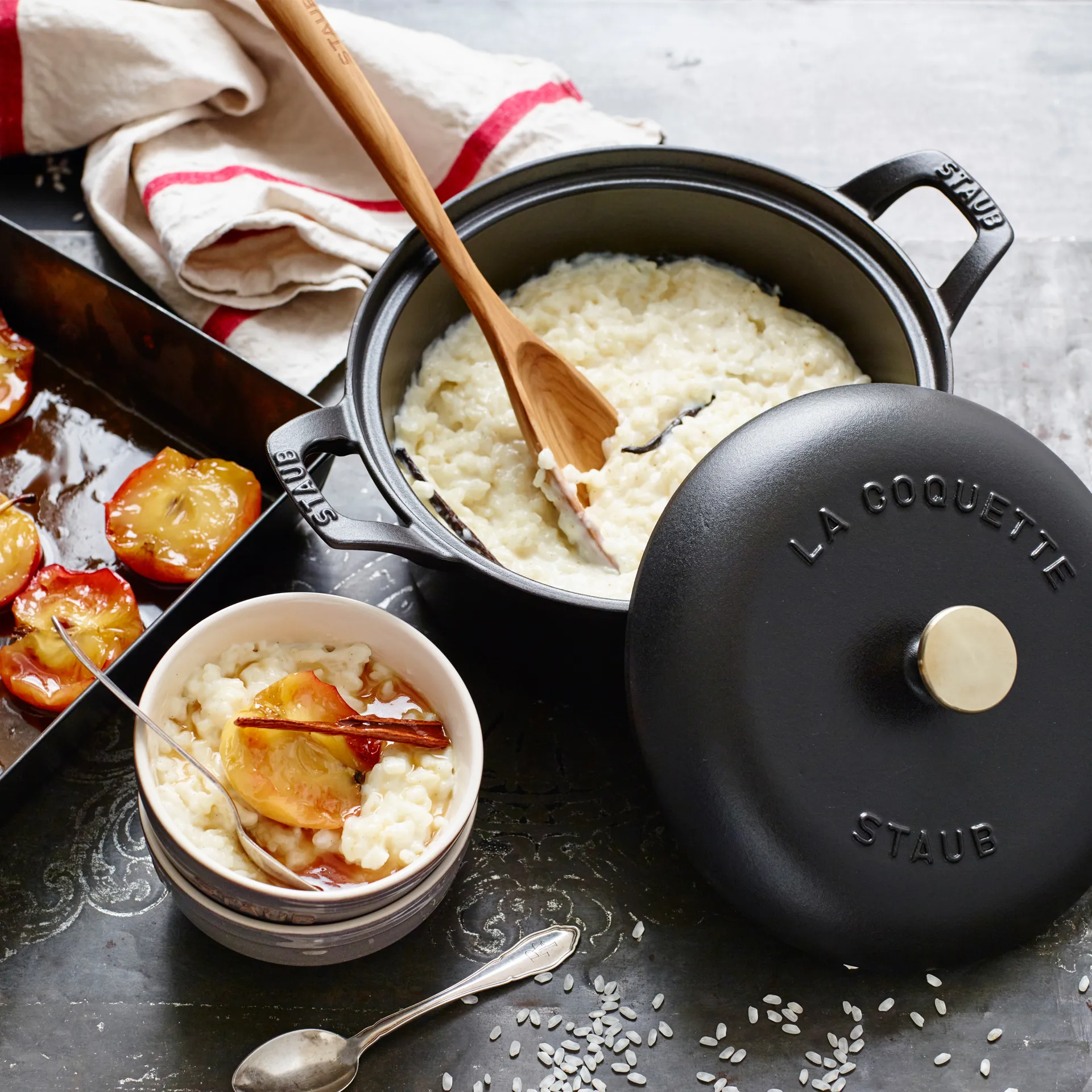 ヴィンテージココット ラウンド 12cm, Black STAUB | ストウブ