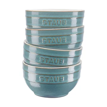 ボウル セット Ø14 cm 4個セット - Antique turquoise - STAUB | ストウブ