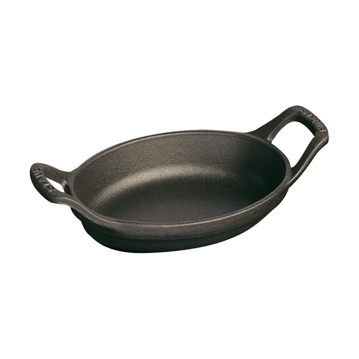 ストウブ オーバル ベーキング皿 鋳鉄 15 cm - Black - STAUB | ストウブ