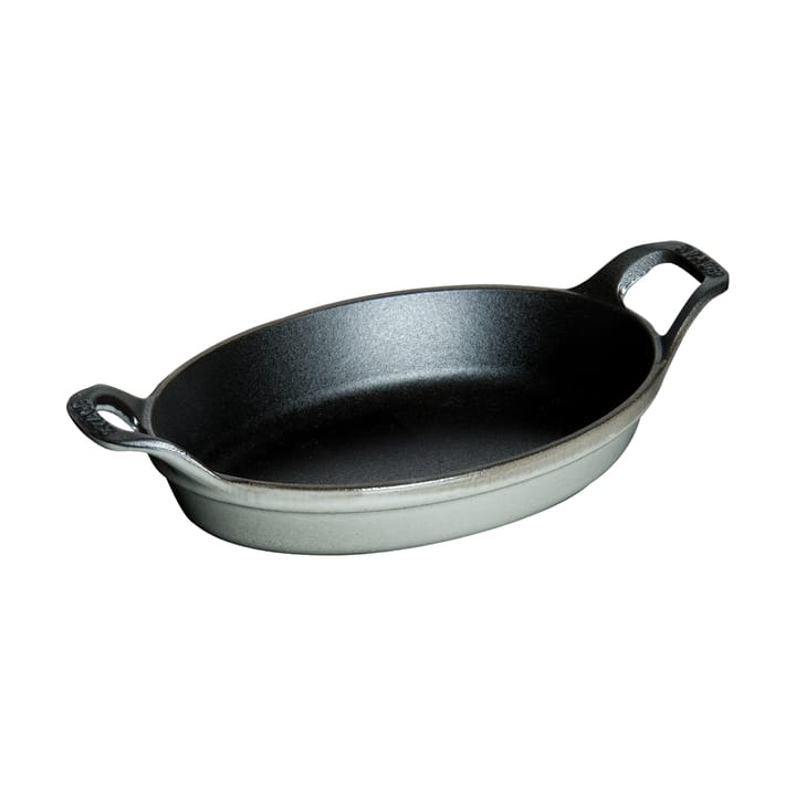 ストウブ オーバル ベーキング皿 鋳鉄 15 cm - Graphite gray - STAUB | ストウブ