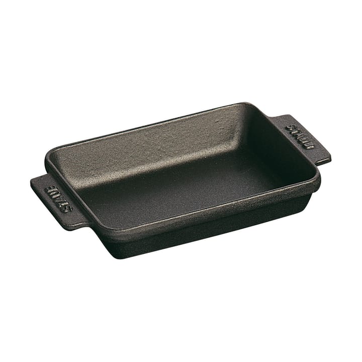 ストウブ レクタンギュラー オーブン皿 鋳鉄 15x11 cm - Black - STAUB | ストウブ