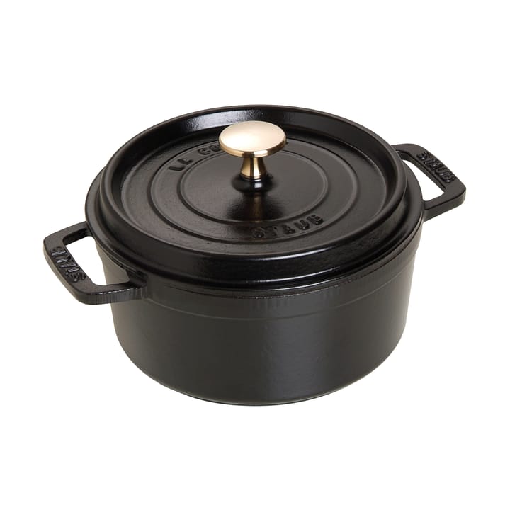 ストウブ ラウンドココット 鍋 鋳鉄 1.7 L - Black - STAUB | ストウブ