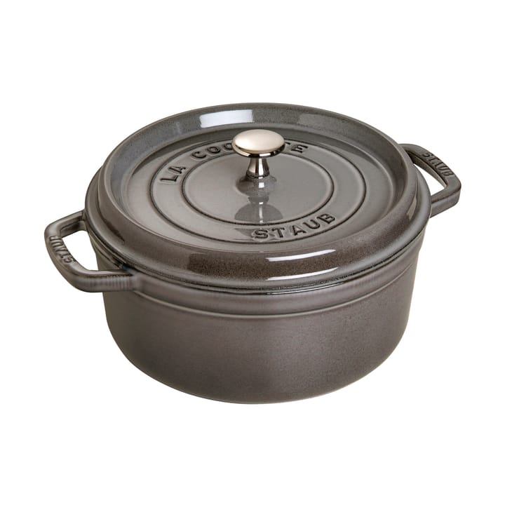 ストウブ ラウンドココット 鍋 鋳鉄 1.7 L - Graphite gray - STAUB | ストウブ