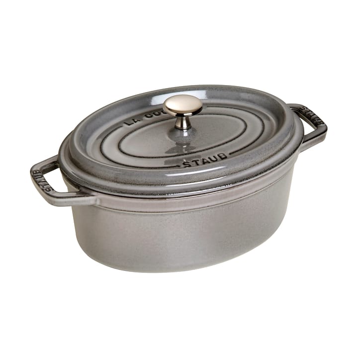 ストウブ オーバルココット 鋼鉄 2.35 L - Graphite gray - STAUB | ストウブ
