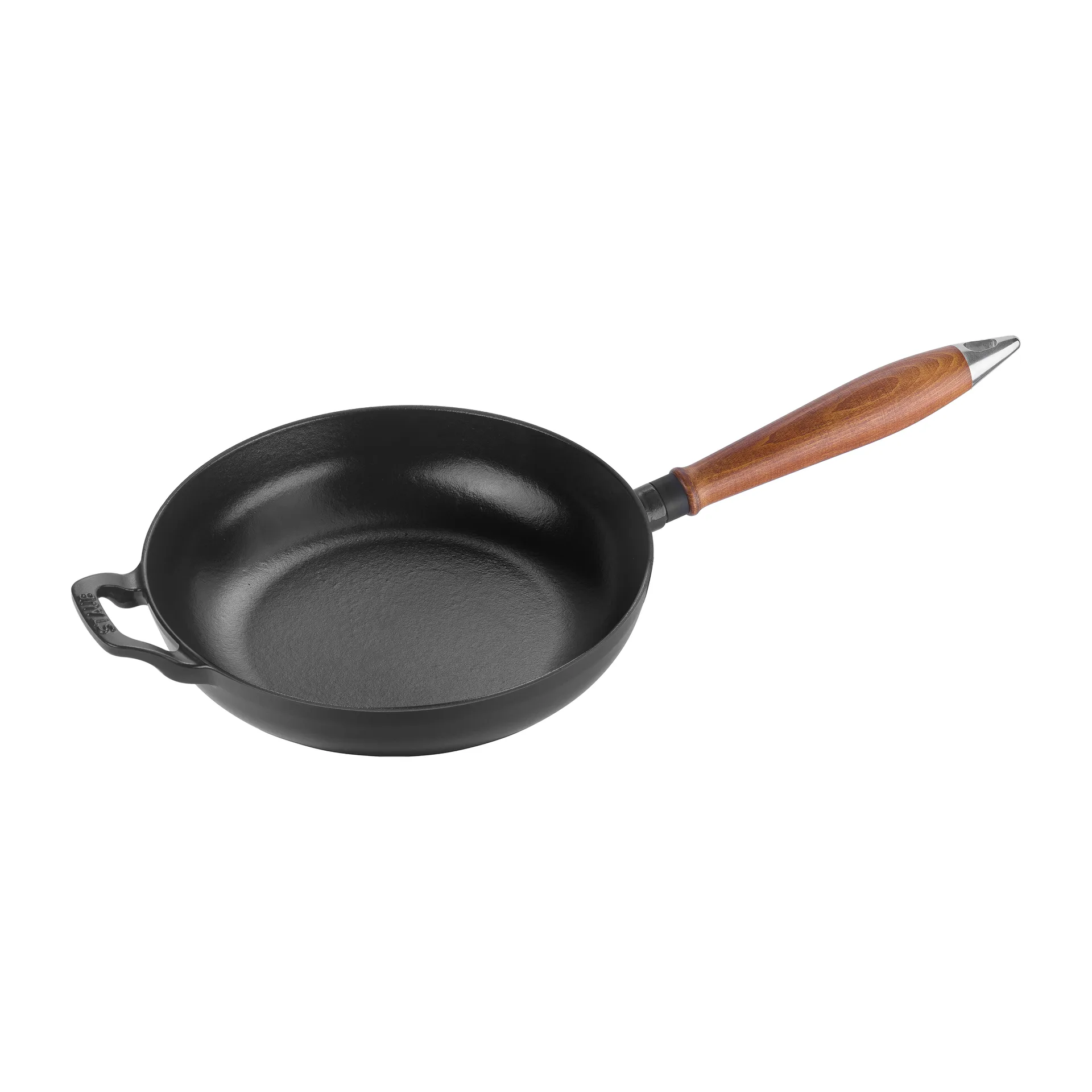 ヴィンテージ フライパン 木製ハンドル付き Ø24 cm, Black STAUB | ストウブ