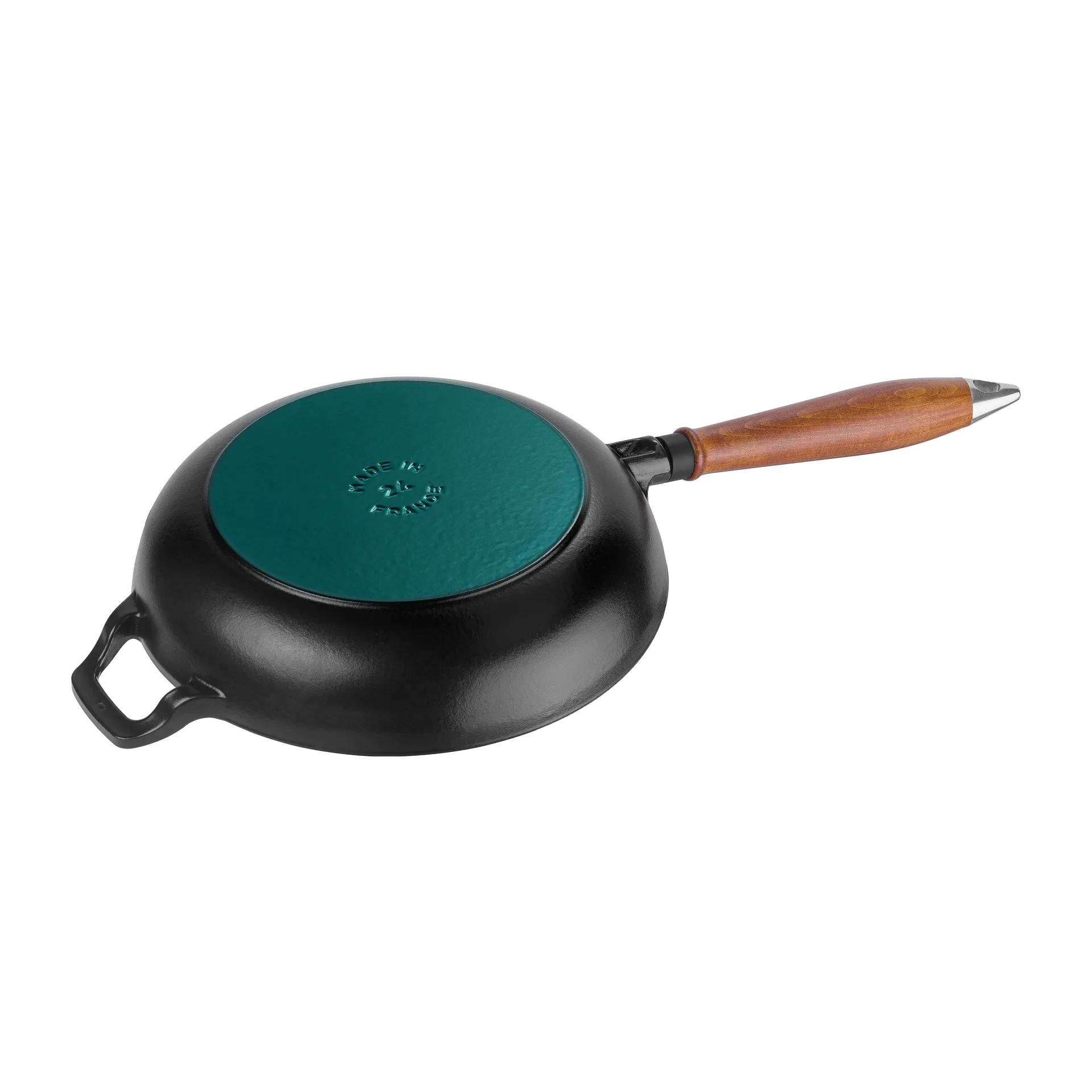 ヴィンテージ フライパン 木製ハンドル付き Ø24 cm, Black STAUB | ストウブ