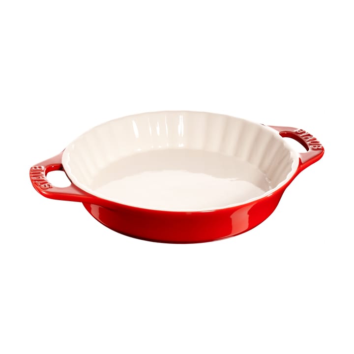 ストウブ セラミック パイ皿 Ø24 cm - Cherry - STAUB | ストウブ