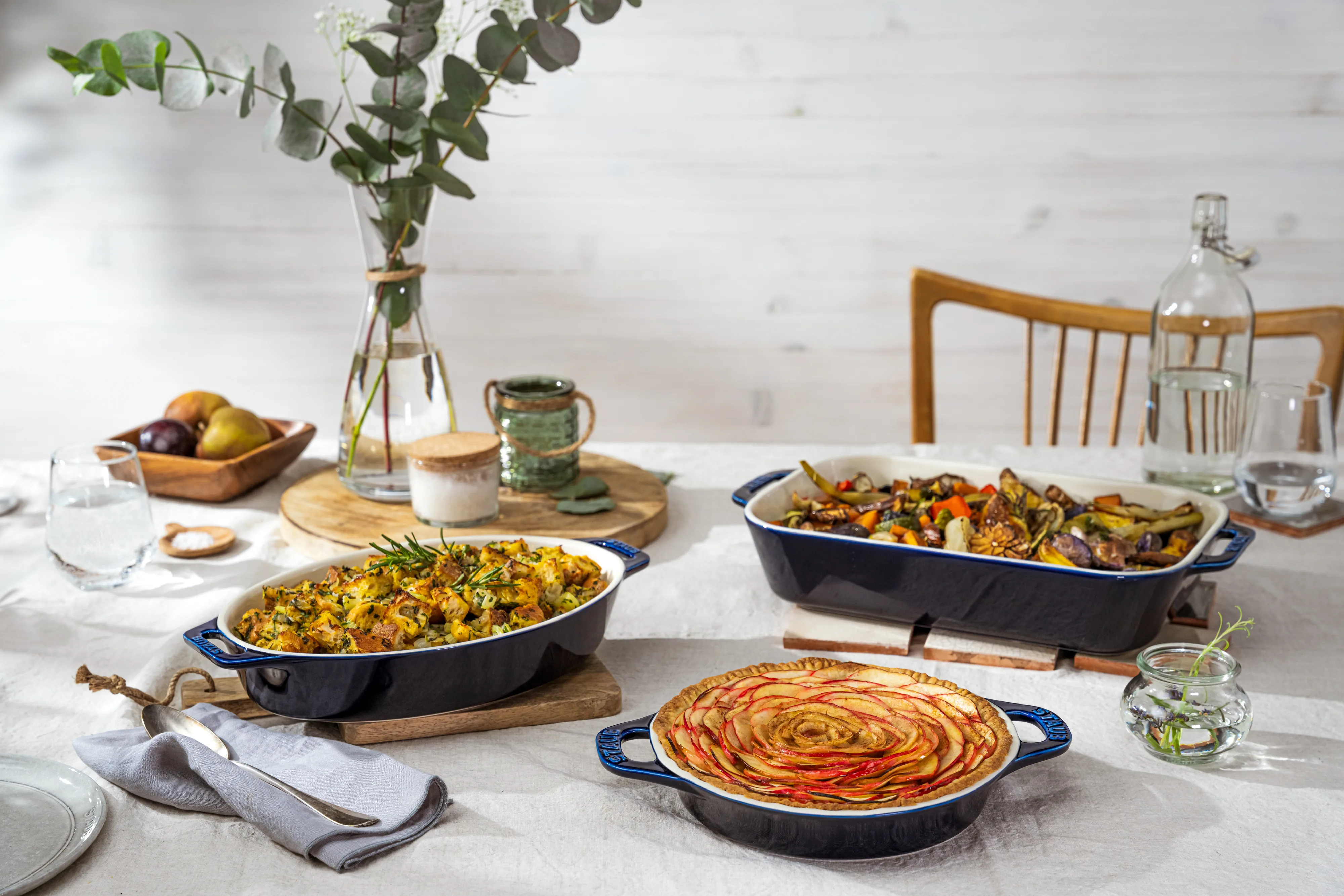 STAUB | ストウブ からのストウブ セラミック パイ皿 Ø24 cm