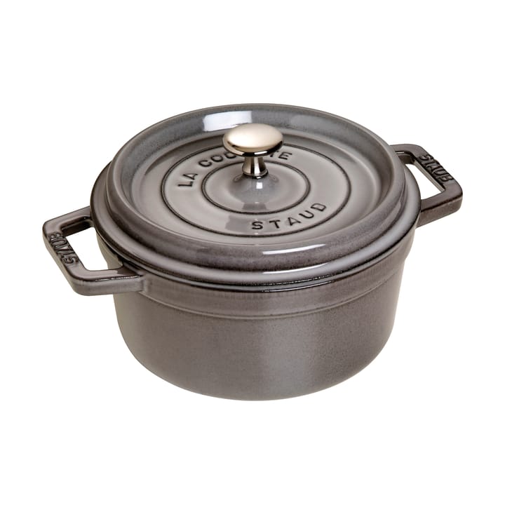 ストウブ  ラウンドココット 鍋 鋳鉄 2.6 L - Graphite gray - STAUB | ストウブ
