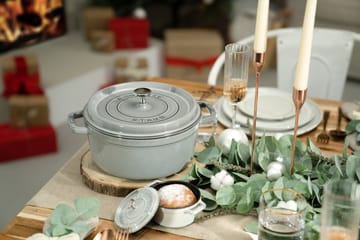 ストウブ  ラウンドココット 鍋 鋳鉄 2.6 L - Graphite gray - STAUB | ストウブ