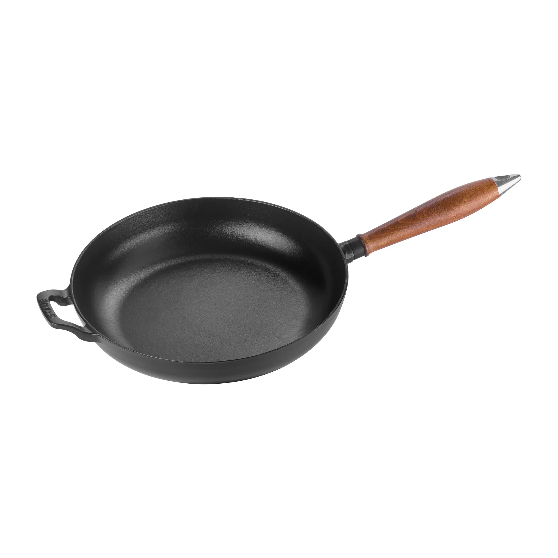 ヴィンテージ フライパン 木製ハンドル付き Ø28 cm, Black STAUB | ストウブ