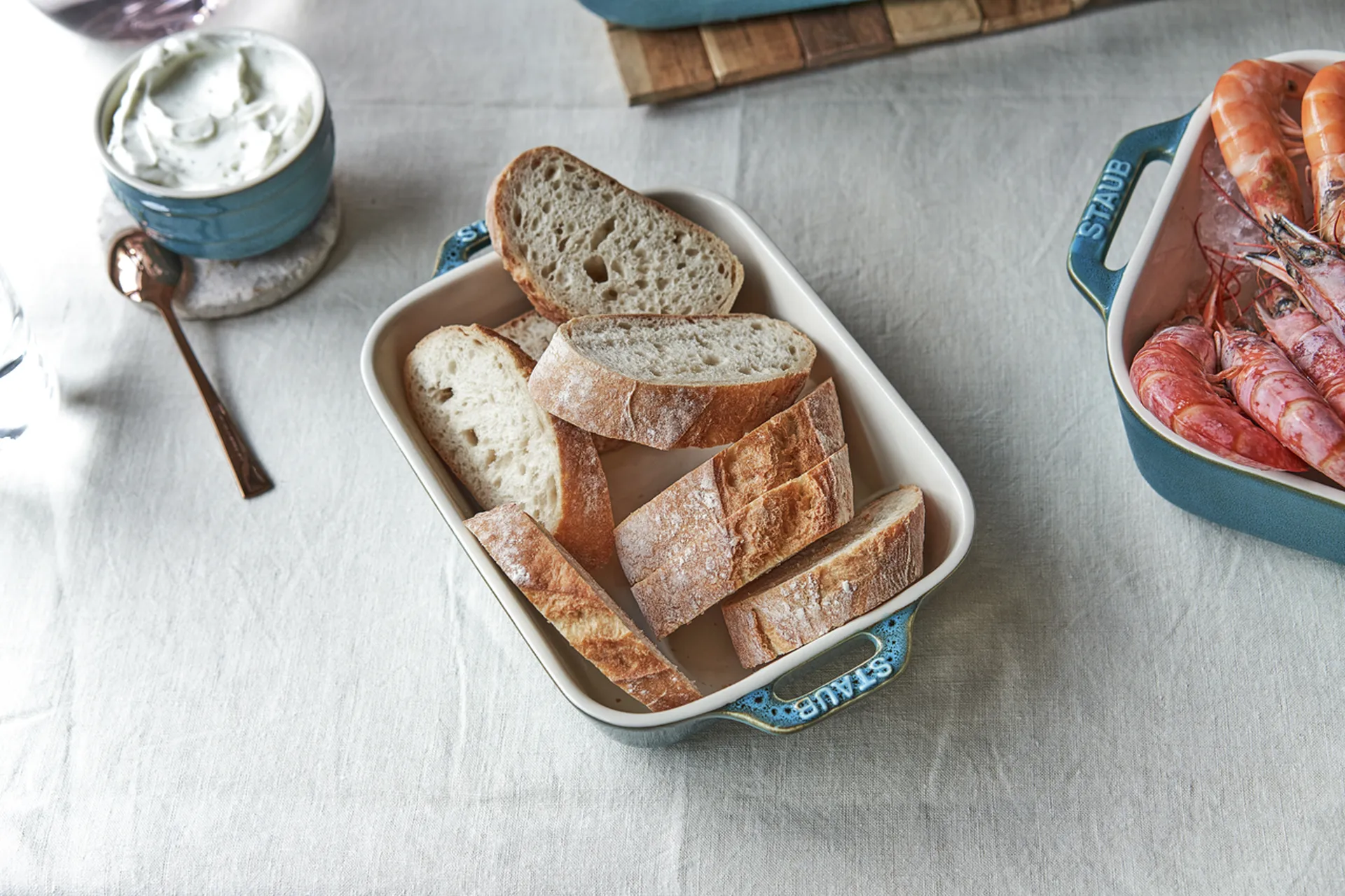 ストウブ オーブンディッシュ 3 ピース, Antique turquoise STAUB | ストウブ