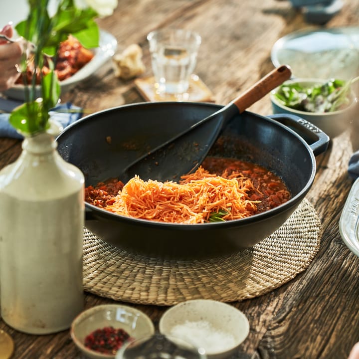 ウォック ガラス蓋付 Ø30 cm 4.4 L, Black STAUB | ストウブ