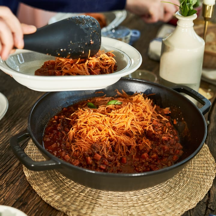 ウォック ガラス蓋付 Ø30 cm 4.4 L, Black STAUB | ストウブ