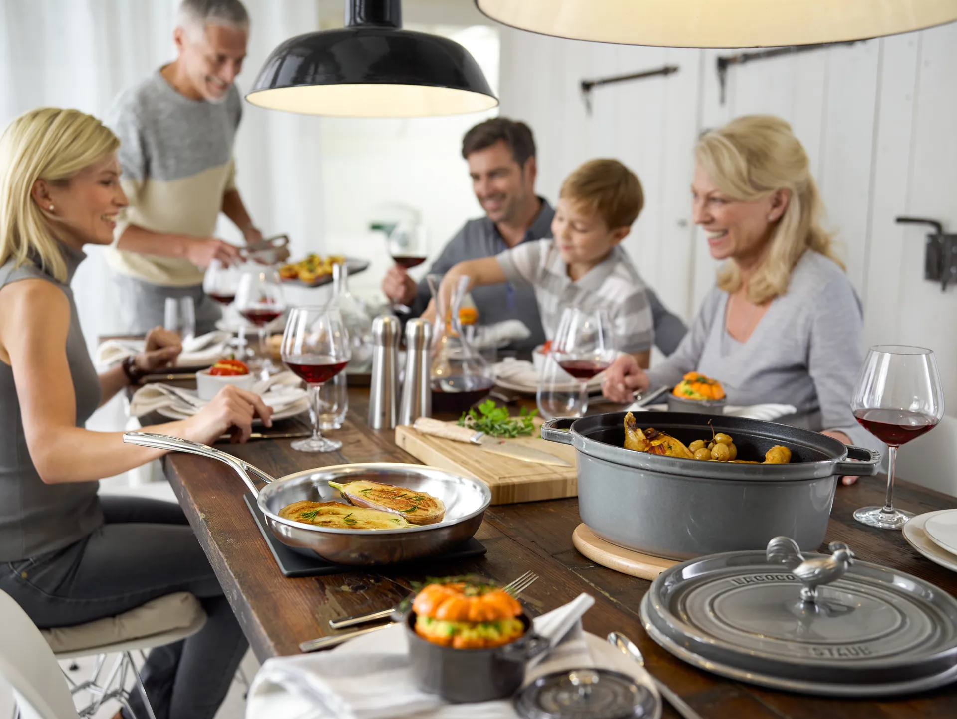 ストウブ オーバルココット 鋼鉄 3.2 L, Graphite gray STAUB | ストウブ