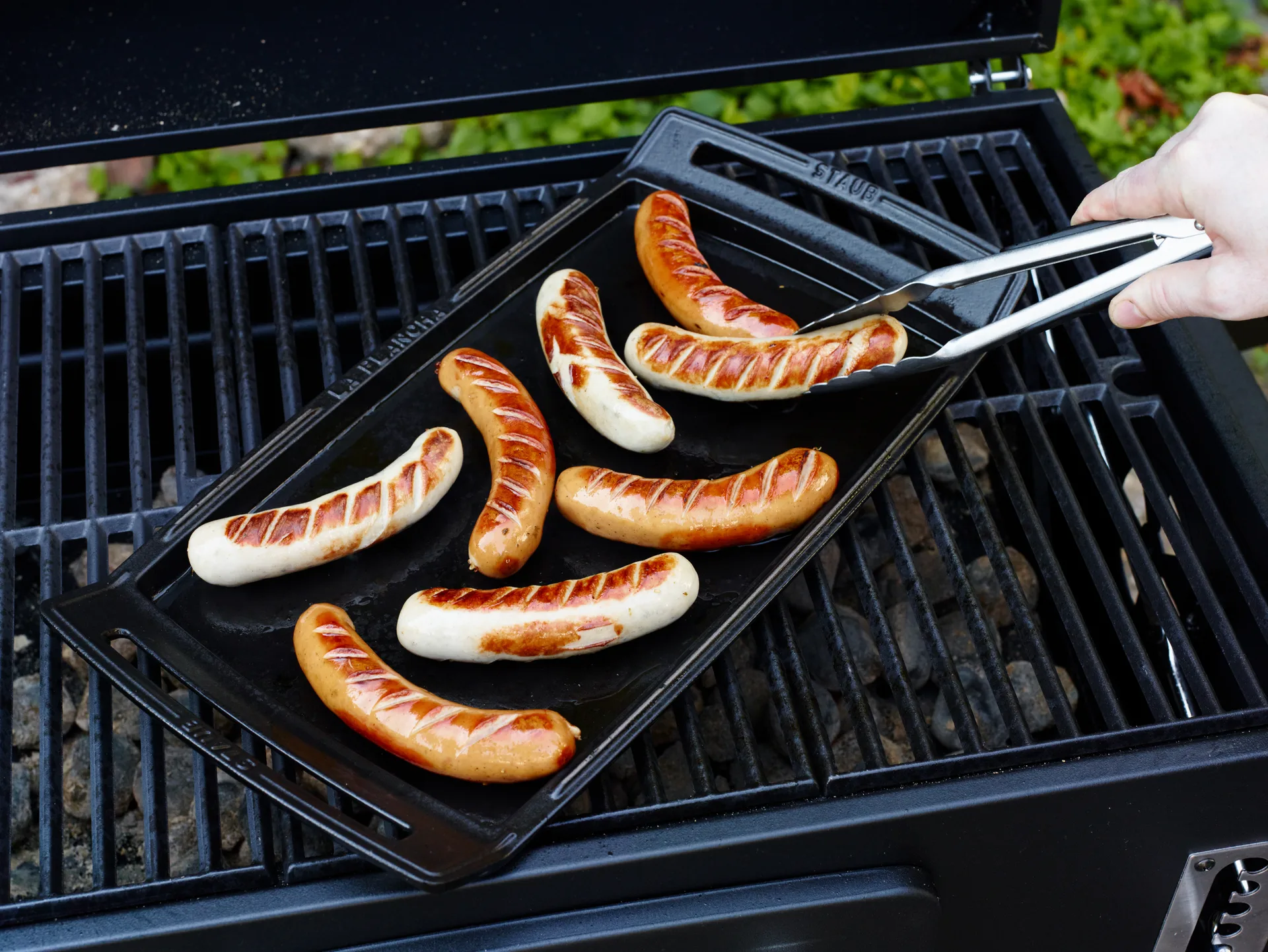 ストウブ ハンドル付き 鉄板焼きグリドル 38x25 cm, Black STAUB | ストウブ