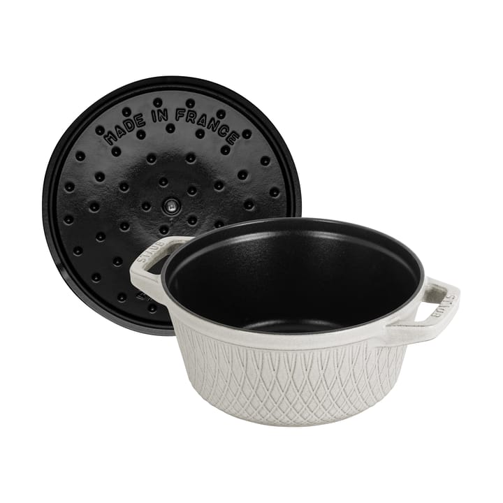 ストウブ ツイ��スター ココット 4 L, White truffle STAUB | ストウブ