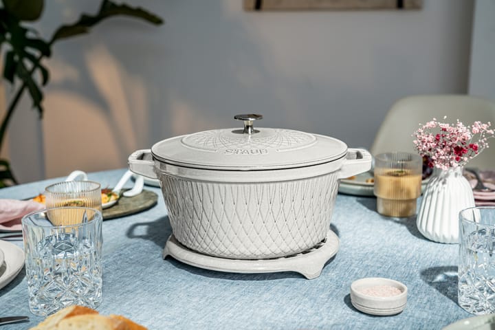 ストウブ ツイスター ココット 4 L, White truffle STAUB | ストウブ