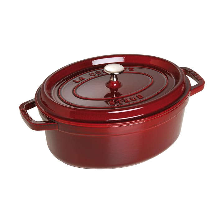ストウブ オーバルココット 鋼鉄 4.2 L - Grenadine red - STAUB | ストウブ