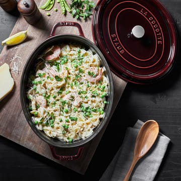 ストウブ オーバルココット 鋼鉄 4.2 L - Grenadine red - STAUB | ストウブ
