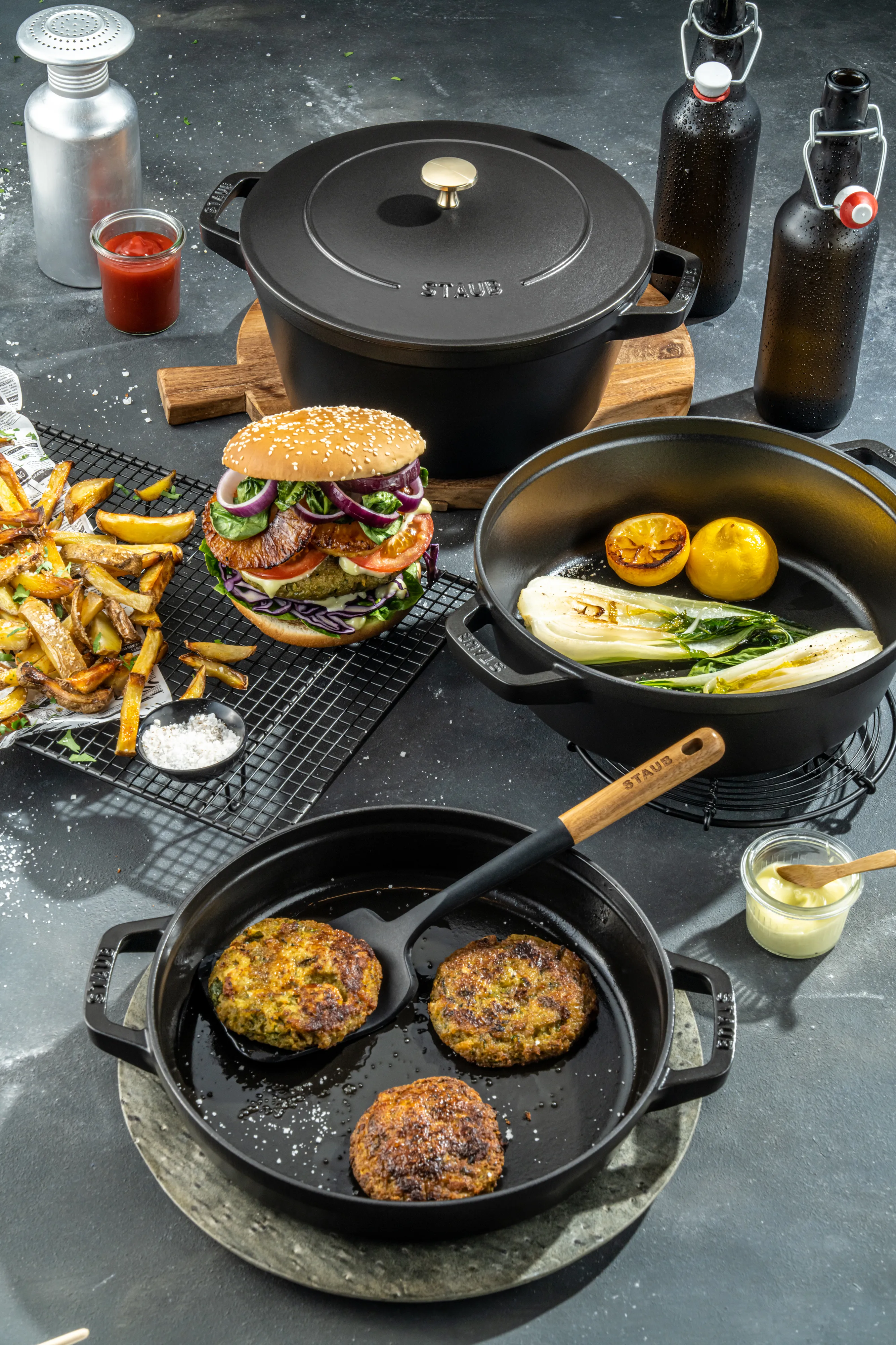 STAUB | ストウブ からのストウブ 鍋 & ソースパンセット スタッカブル
