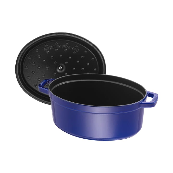 ストウブ オーバルココット 鋼鉄 6.7 L, Dark blue STAUB | ストウブ