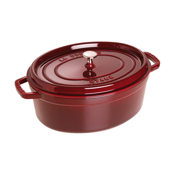 ストウブ オーバルココット 鋼鉄 6.7 L - Grenadine red - STAUB | ストウブ