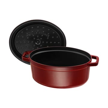 ストウブ オーバルココット 鋼鉄 6.7 L - Grenadine red - STAUB | ストウブ