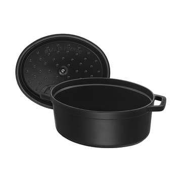 ストウブ  オーバルココット 鋼鉄 8 L - Black - STAUB | ストウブ