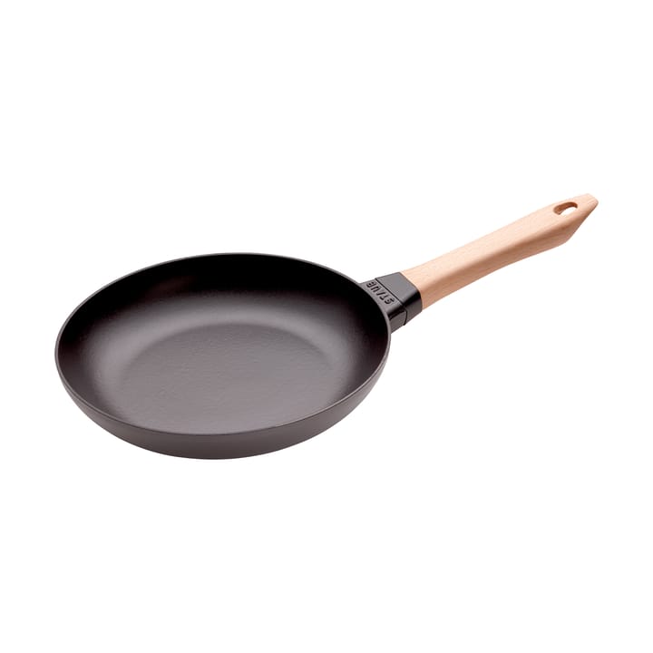 ストウブ フライパン 鋳鉄 bck light ウッドハンドル - Ø24 cm - STAUB | ストウブ