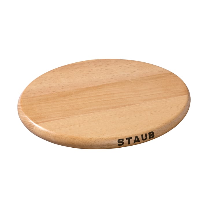 ストウブ マグネット式鍋敷き オーバル beech - 15 cm - STAUB | ストウブ