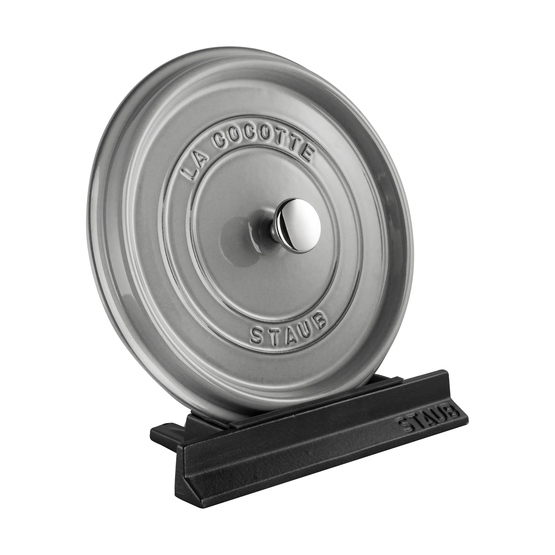 ストウブ 蓋ホルダー 鋳鉄-シリコン, Black STAUB | ストウブ