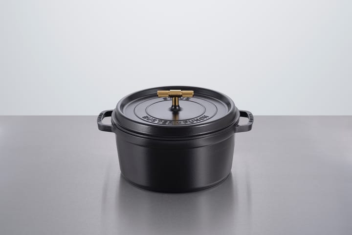 Buster & Punch 鋳鉄 真鍮 鍋, 6.75 L STAUB | ストウブ