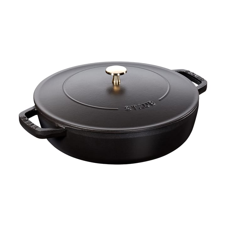 ストウブ Chistera ブレイザー・ソテーパン 鋳鉄 Ø24 cm - Black - STAUB | ストウブ