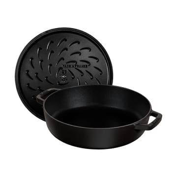 ストウブ Chistera ブレイザー・ソテーパン 鋳鉄 Ø24 cm - Black - STAUB | ストウブ