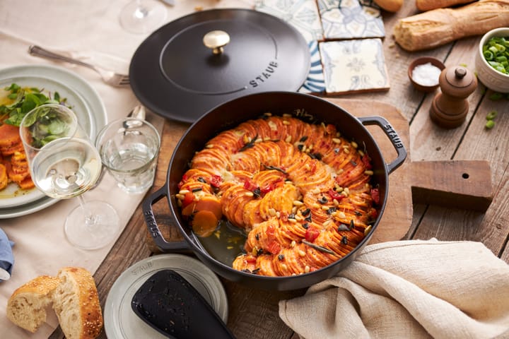 ストウブ Chistera ブレイザー・ソテーパン 鋳鉄 Ø24 cm, Black STAUB | ストウブ
