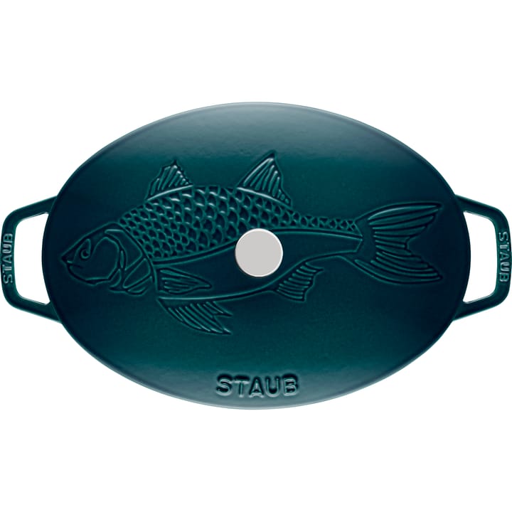 La Mer / ラ・メール オーバル キャセロール ディッシュ - エナメル3レイヤー, 32 cm STAUB | ストウブ