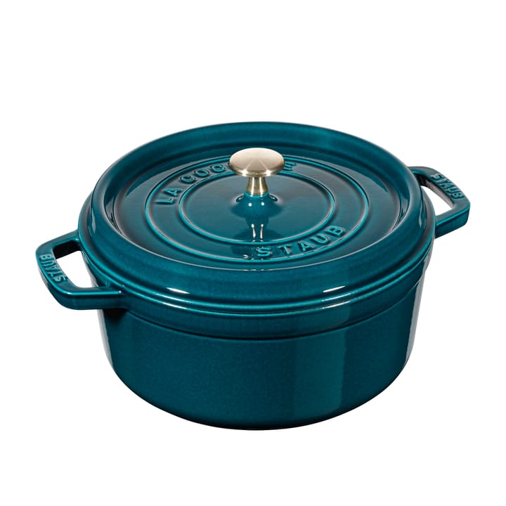 La Mer / ラ・メール ラウンドココット - エナメル3レイヤー - 3.8 l - STAUB | ストウブ