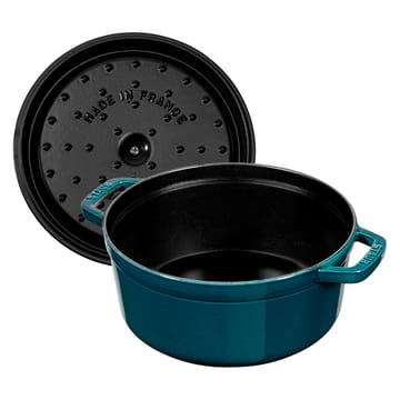 La Mer / ラ・メール ラウンドココット - エナメル3レイヤー - 3.8 l - STAUB | ストウブ