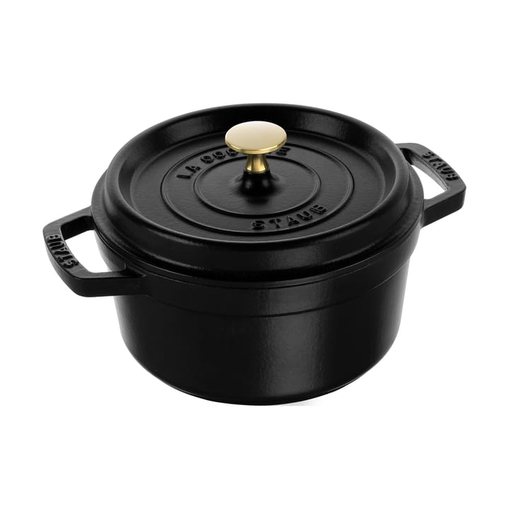 ストウブ ラウンドココット 鋳鉄 pot 2.2 L - Black - STAUB | ストウブ