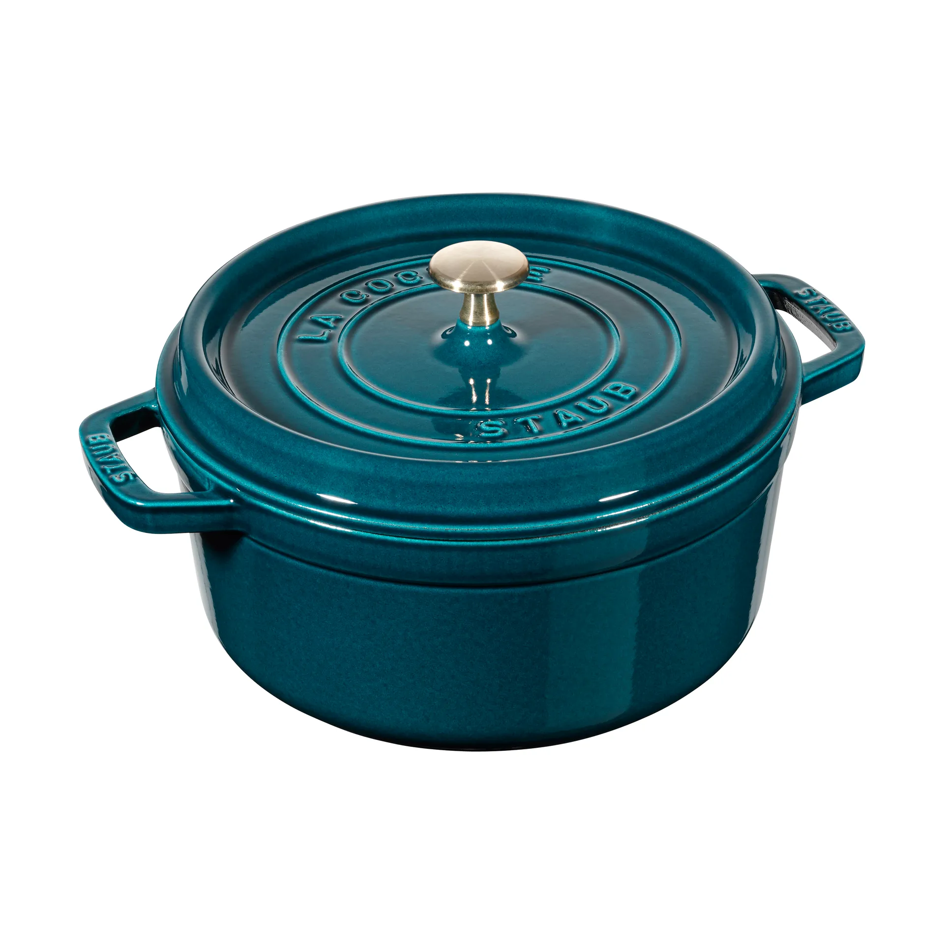 ストウブ ラウンドココット 鋳鉄 pot 2.2 L, La Mer STAUB | ストウブ