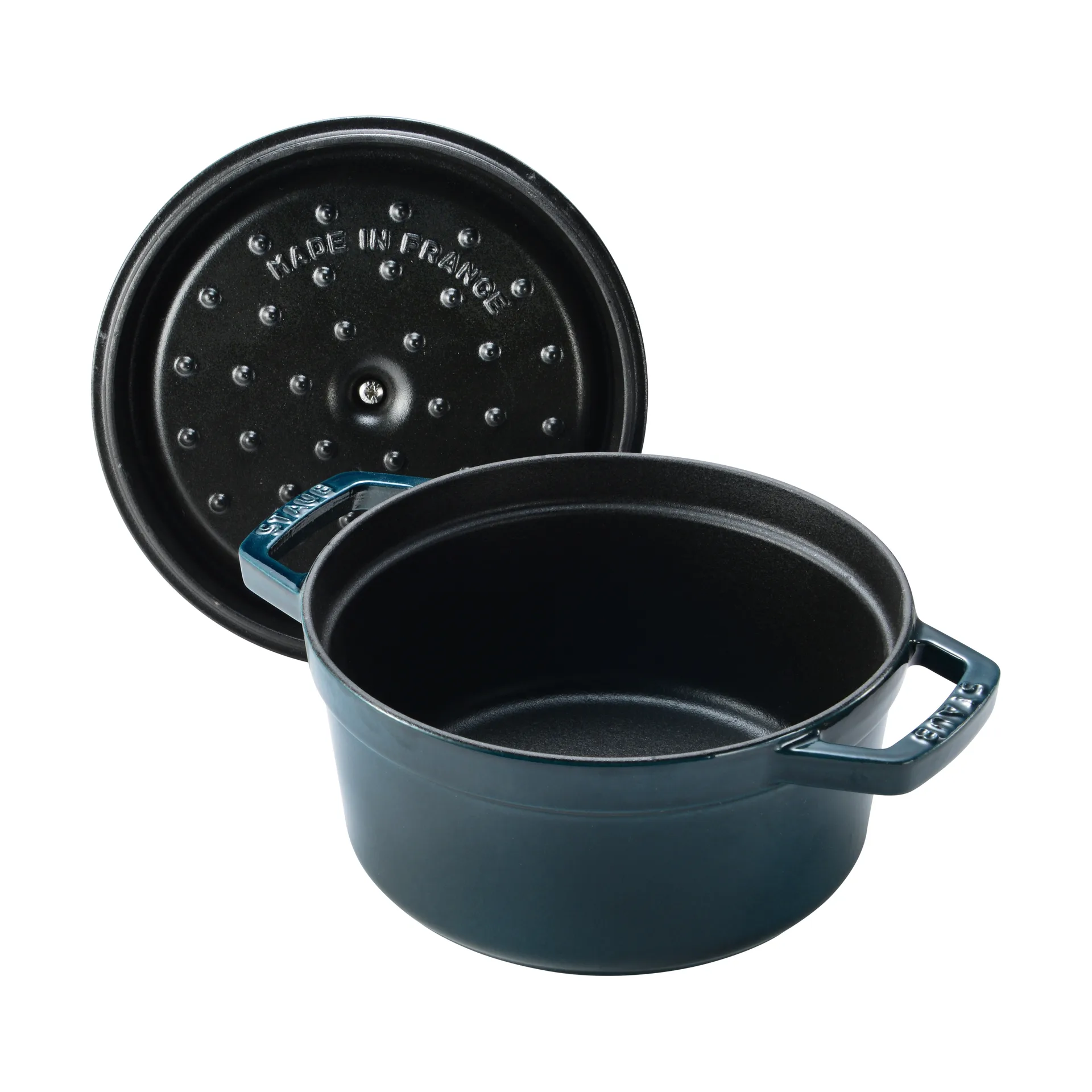 ストウブ ラウンドココット 鋳鉄 pot 2.2 L, La Mer STAUB | ストウブ