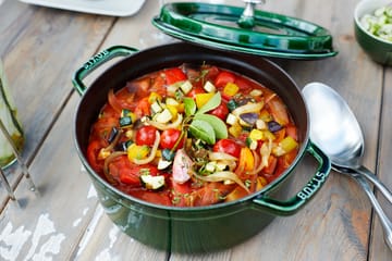 ストウブ ラウンドココット 鋳鉄 pot 6.7 L - Basil green - STAUB | ストウブ
