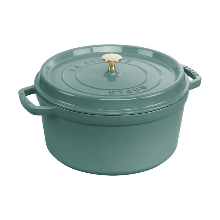 ストウブ ラウンドココット 鋳鉄 pot 6.7 L - Eucalyptus wood - STAUB | ストウブ