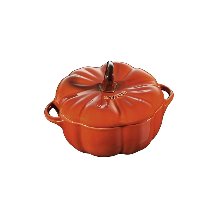 STAUB パンプキン ココット ディッシュ ストーンウェア, 0,47 l Cinnamon