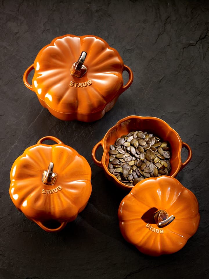 STAUB パンプキン ココット ディッシュ ストーンウェア, 0,47 l Cinnamon STAUB | ストウブ