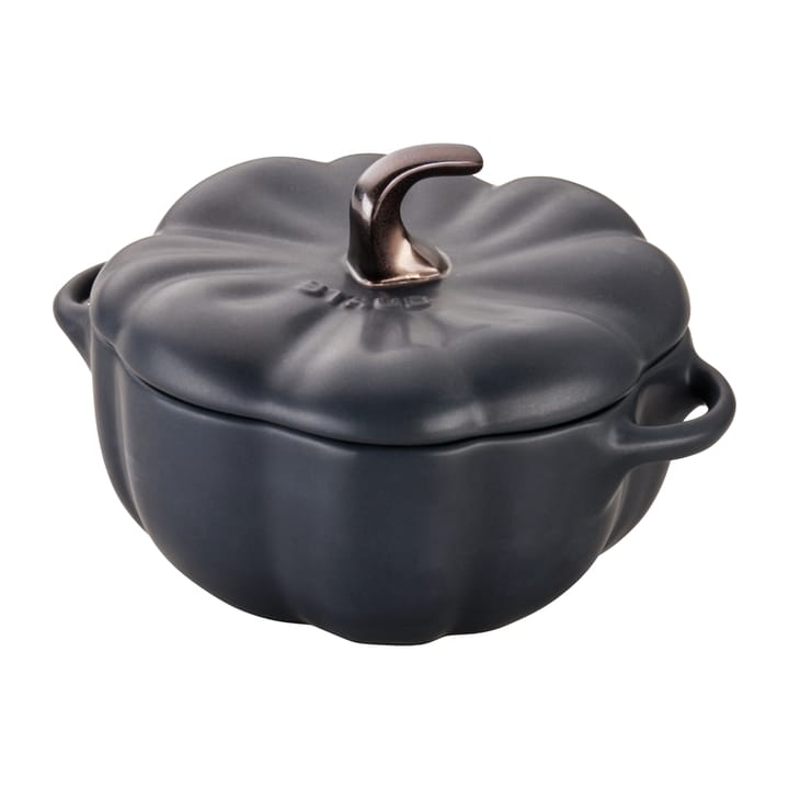 STAUB パンプキン ココット ブラック ストーンウェア - 0.47 L - STAUB | ストウブ